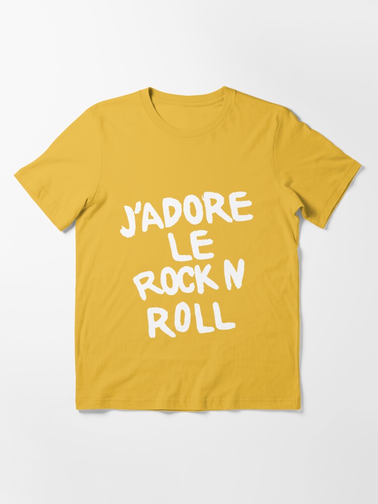 J'Adore Rock n´ Roll Essential T-Shirt for Sale by STUDIO MORE