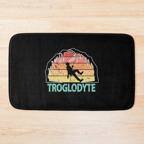 Item preview, Troglodyte - Cave Dweller - Funny Caver Spelunking Speleology designed and sold by TheInkElephant.