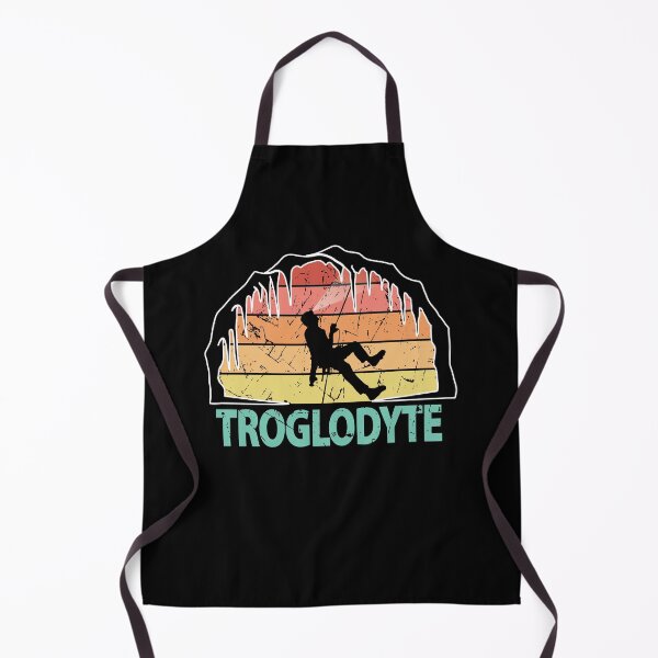 Item preview, Troglodyte - Cave Dweller - Funny Caver Spelunking Speleology designed and sold by TheInkElephant.