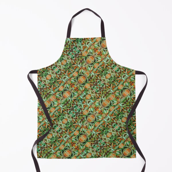Item preview, Colorful Stylized Leaves Motif Pattern designed and sold by DFLC Prints.