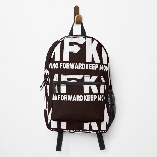 Item preview, KMF - Keep Moving Forward - motivational advice and quote - black and white designed and sold by DarionSmitham.