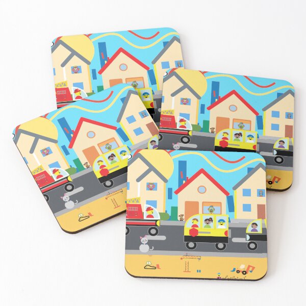 Item preview, colorforms happy city designed and sold by Crazyideeas.