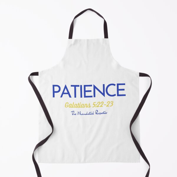 Item preview, The Fruit of The Spirit Patience - White and Blue designed and sold by TheReporter1.