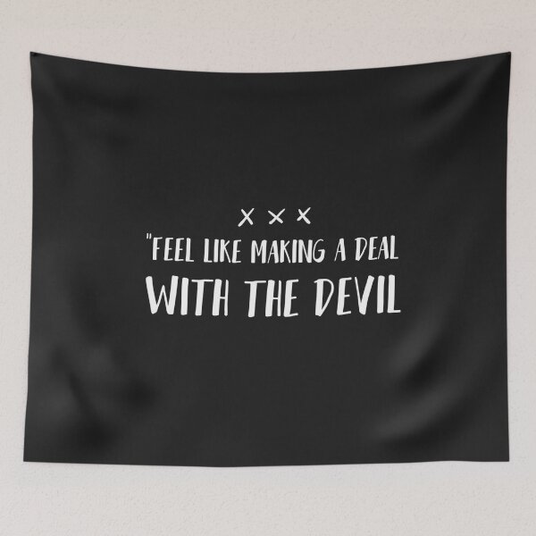 Item preview, Feel like making a deal with the devil designed and sold by Txxmstore.