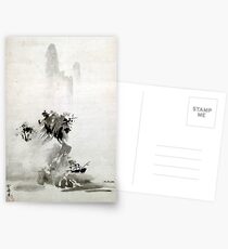 Sesshu Toyo Haboku-Sansui Landscape Postcards
