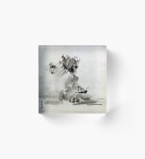 Sesshu Toyo Haboku-Sansui Landscape Acrylic Block