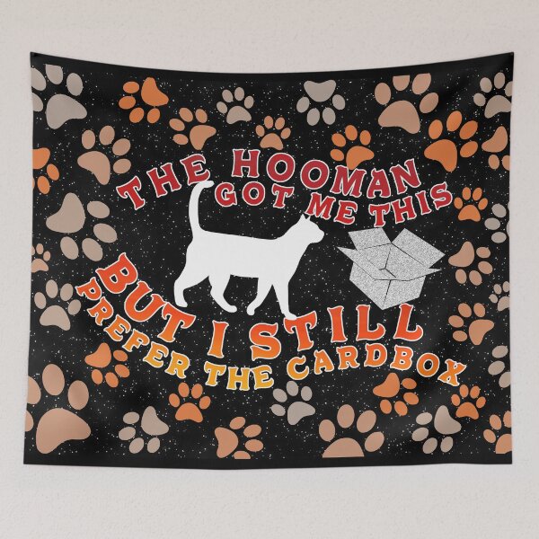 Item preview, hooman got me this but i prefer the cardbox designed and sold by Chaos-Touch.