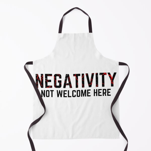 Item preview, Negativity Not Welcome Here! distressed designed and sold by KingsManKind.