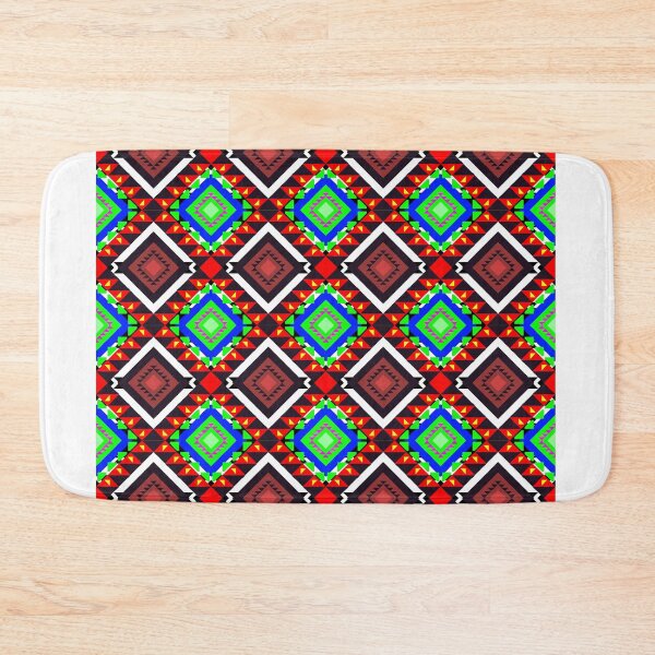 Item preview, The Creative Square Design in Fabric Seamless Pattern designed and sold by MyMemoriesArts.