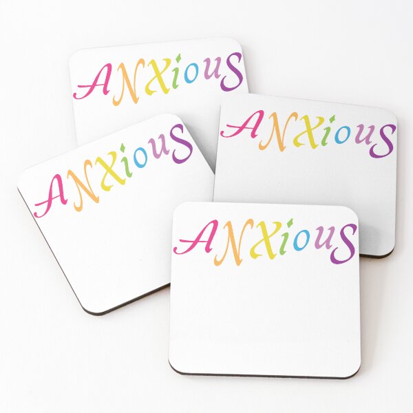 Item preview, Anxious Colorful  designed and sold by MentalHealth7.