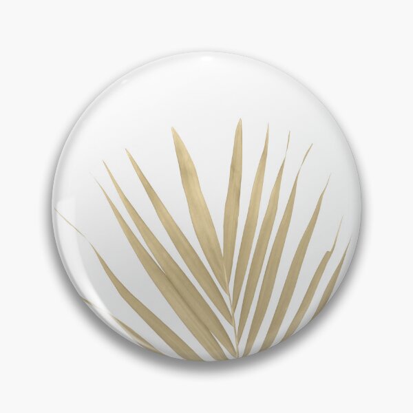Item preview, Gold Palm Leaf Silhouette Tropical Boho  designed and sold by Tropical Arts.