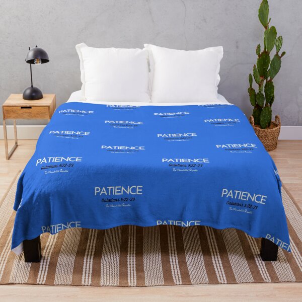 Item preview, The Fruit of The Spirit Patience - Blue, White, Black designed and sold by TheReporter1.