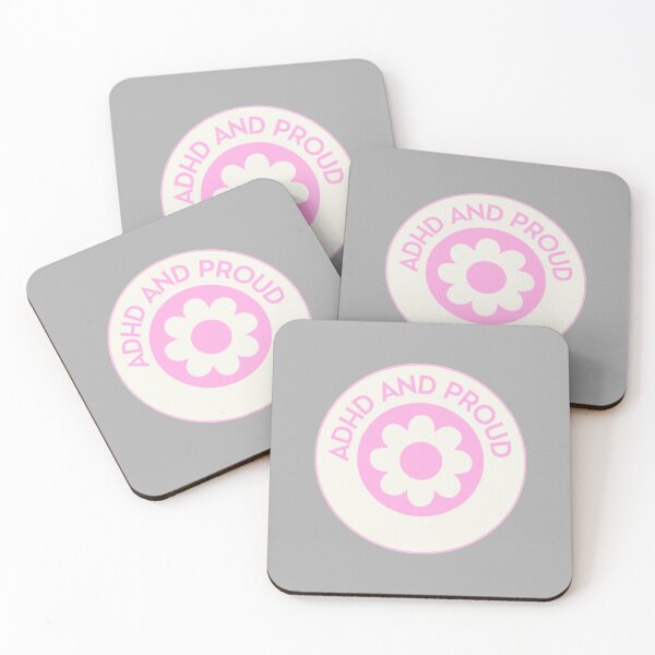 Item preview, Pink ADHD And Proud Flower designed and sold by Pink Ribbon.
