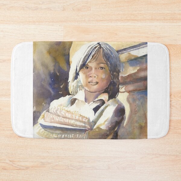 Item preview, Cambodian girl outside ruins in Angkor Wat.  Khmer girl Angkor Wat designed and sold by rfoxphoto.