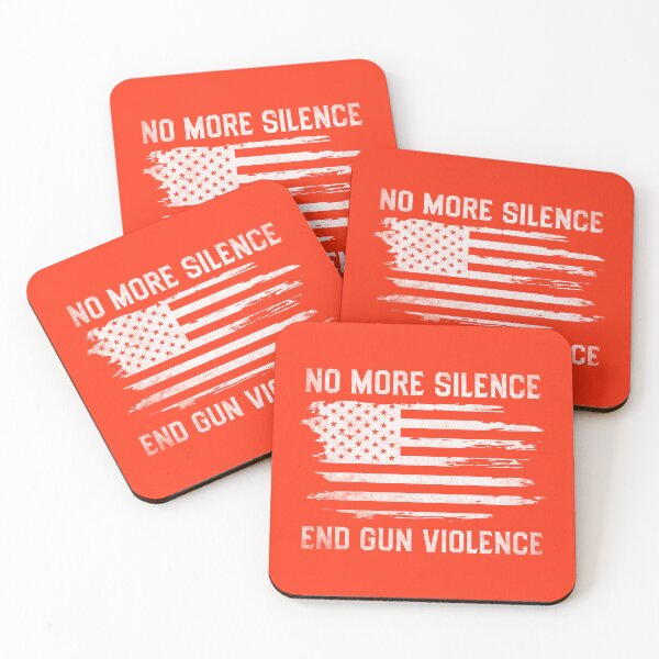 Item preview, No More Silence Enough End Gun Violence  designed and sold by RosannaArt.