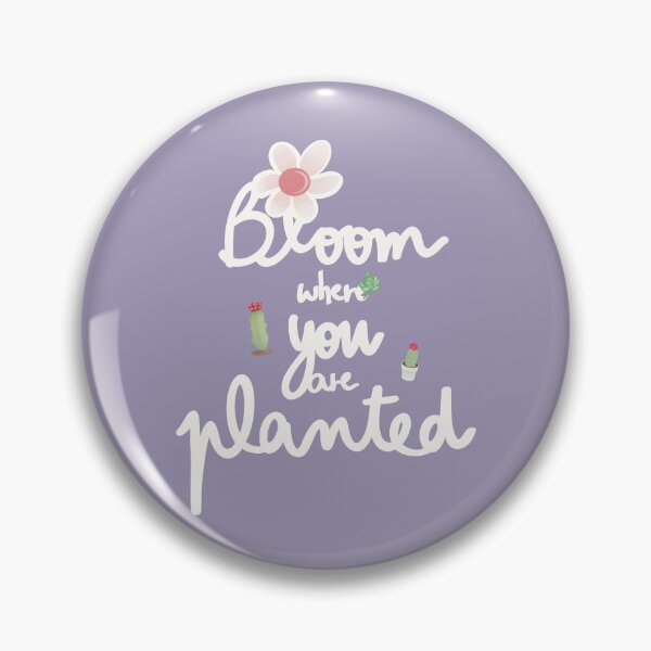 Item preview, Bloom where you are planted, cactus designed and sold by PalinoColour.