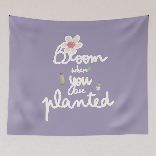 Item preview, Bloom where you are planted, cactus designed and sold by PalinoColour.