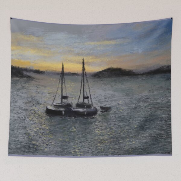 Item preview, Sailboat Bay designed and sold by TheArtCave.