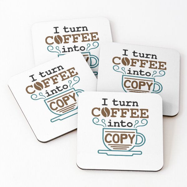 Item preview, I Turn Coffee into Copy Journalist News Reporter designed and sold by jaygo.