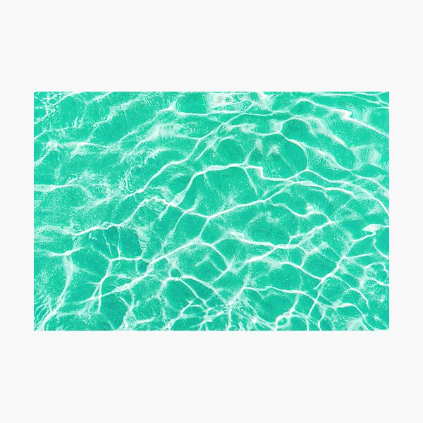Item preview, Abstract pool water surface with sunlight reflection in the summer designed and sold by ZAIKY DREAMS.