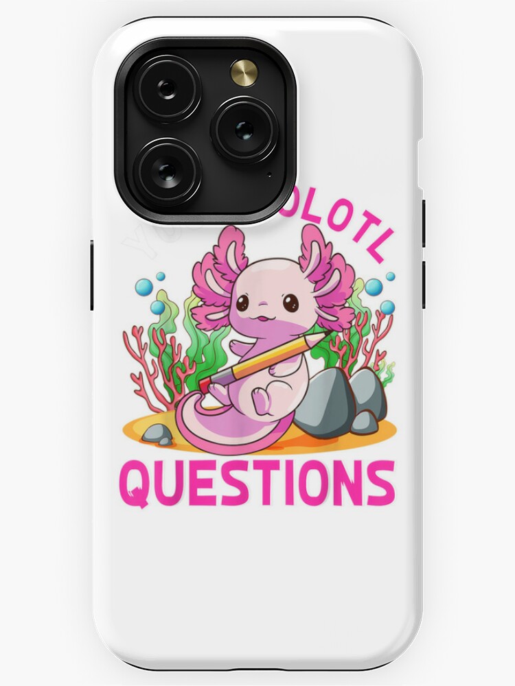 Funny axolotl Cute Axolotl Gamer questions Funny Axolotl Cute