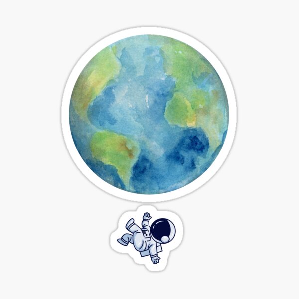 Fallen astronaut Sticker