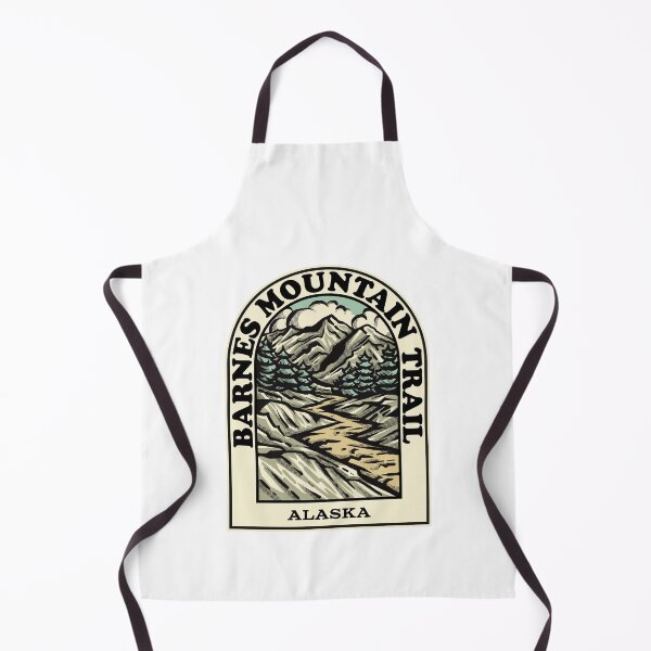Item preview, barnes mountain trail Alaska hiking backpacking trail designed and sold by HalpinDesign.