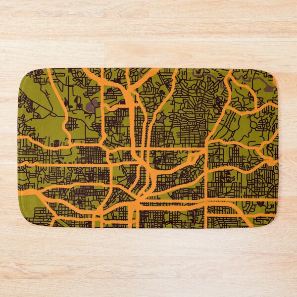 Item preview, Atlanta Street Map art designed and sold by DimDom.