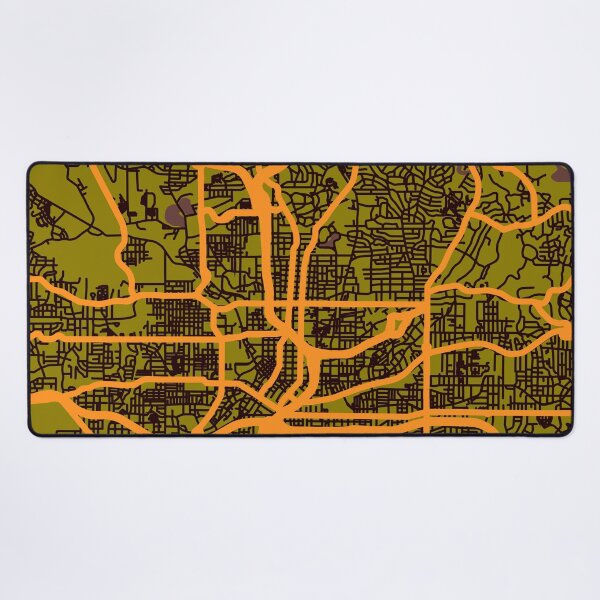 Item preview, Atlanta Street Map art designed and sold by DimDom.