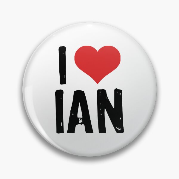 Item preview, I Love Ian designed and sold by The "I Love Everything" Shop.