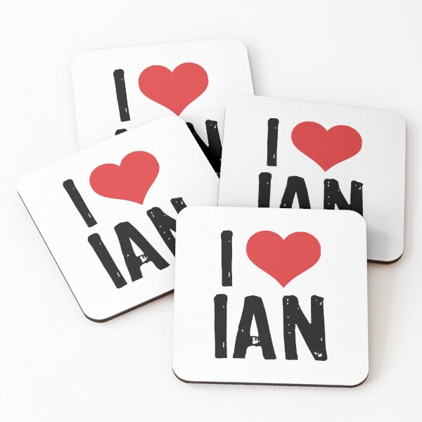 Item preview, I Love Ian designed and sold by The "I Love Everything" Shop.