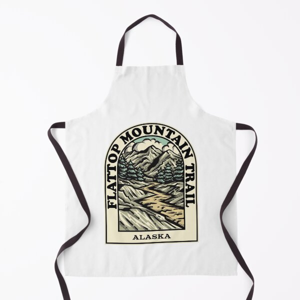 Item preview, flattop mountain trail Alaska hiking backpacking trail designed and sold by HalpinDesign.