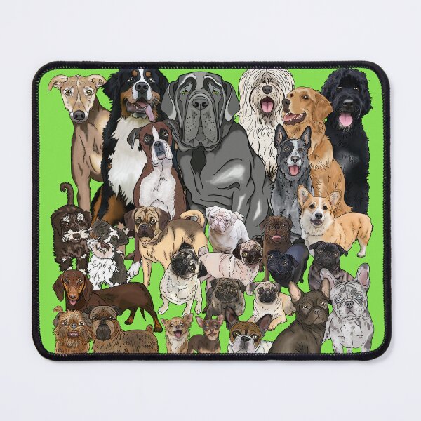 Item preview, It's a dog pile! designed and sold by FivePugs.