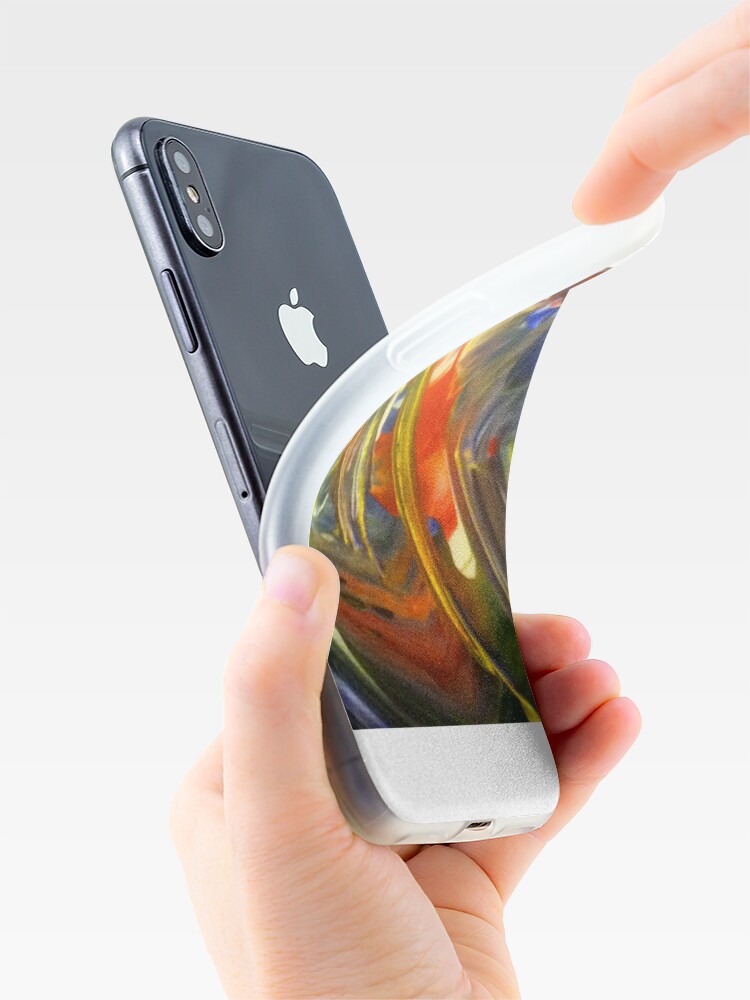 Alternate view of Red Parrot iPhone Case & Cover