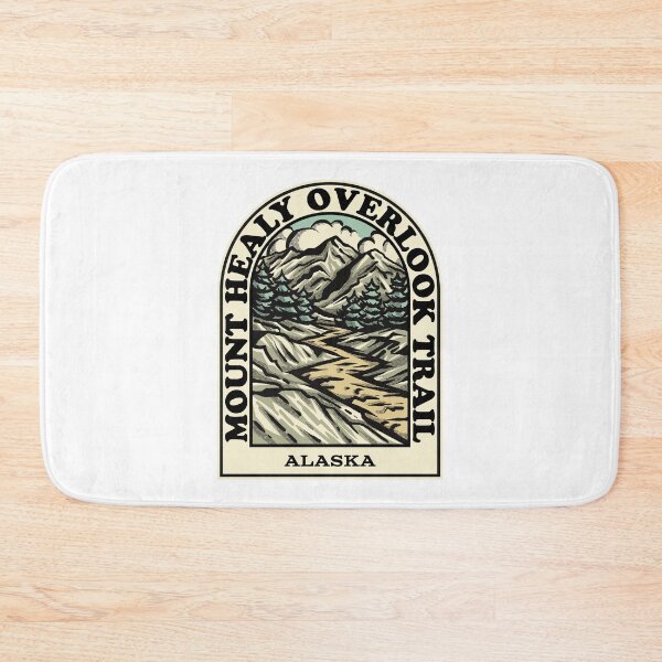 Item preview, mount healy overlook trail Alaska hiking backpacking trail designed and sold by HalpinDesign.