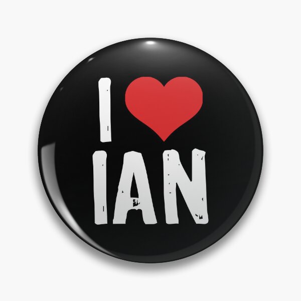 Item preview, I Love Ian designed and sold by The "I Love Everything" Shop.