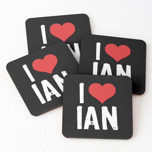 Item preview, I Love Ian designed and sold by The "I Love Everything" Shop.