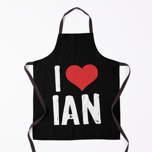 Item preview, I Love Ian designed and sold by The "I Love Everything" Shop.