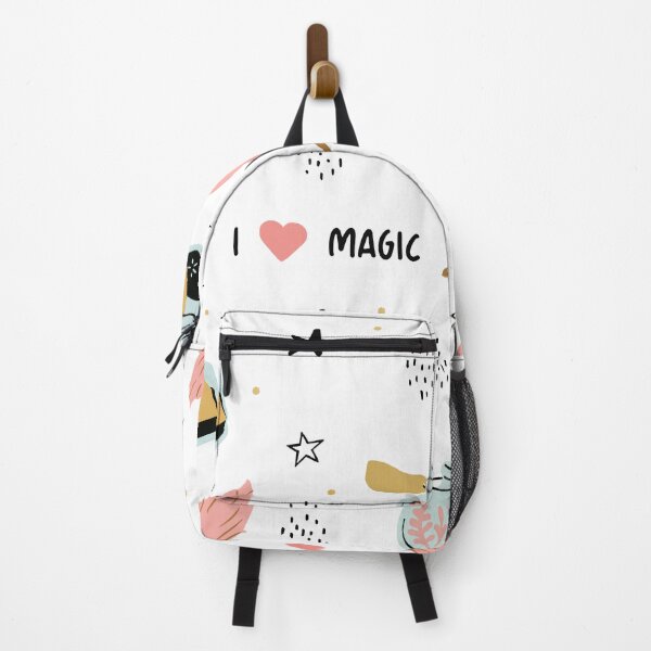 Item preview, I Love Magic Pattern designed and sold by witchlingart.