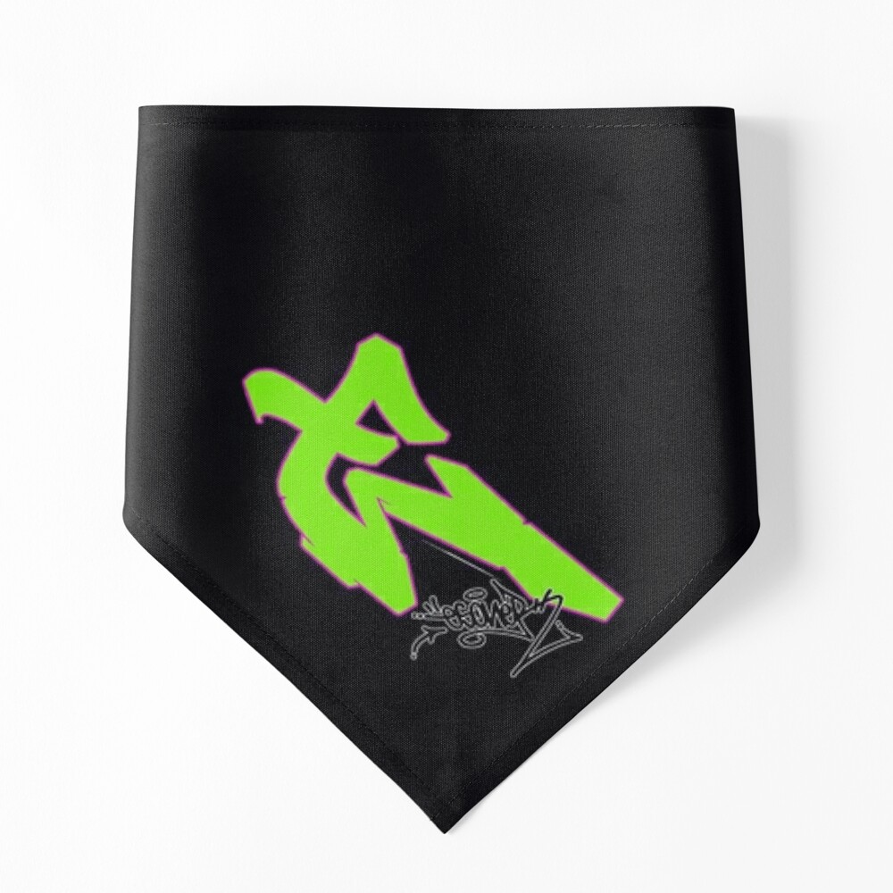 LETTER G BY ESONE URBAN GRAFFITI STREET STYLE  Pet Bandana for