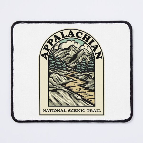 Aperçu de l'œuvre Appalachian Trail National Scenic Trail hiking backpacking trail créée et vendue par HalpinDesign.