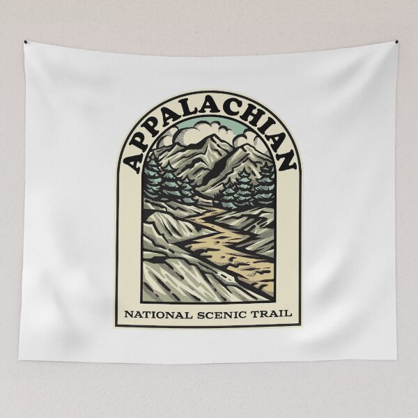 Aperçu de l'œuvre Appalachian Trail National Scenic Trail hiking backpacking trail créée et vendue par HalpinDesign.