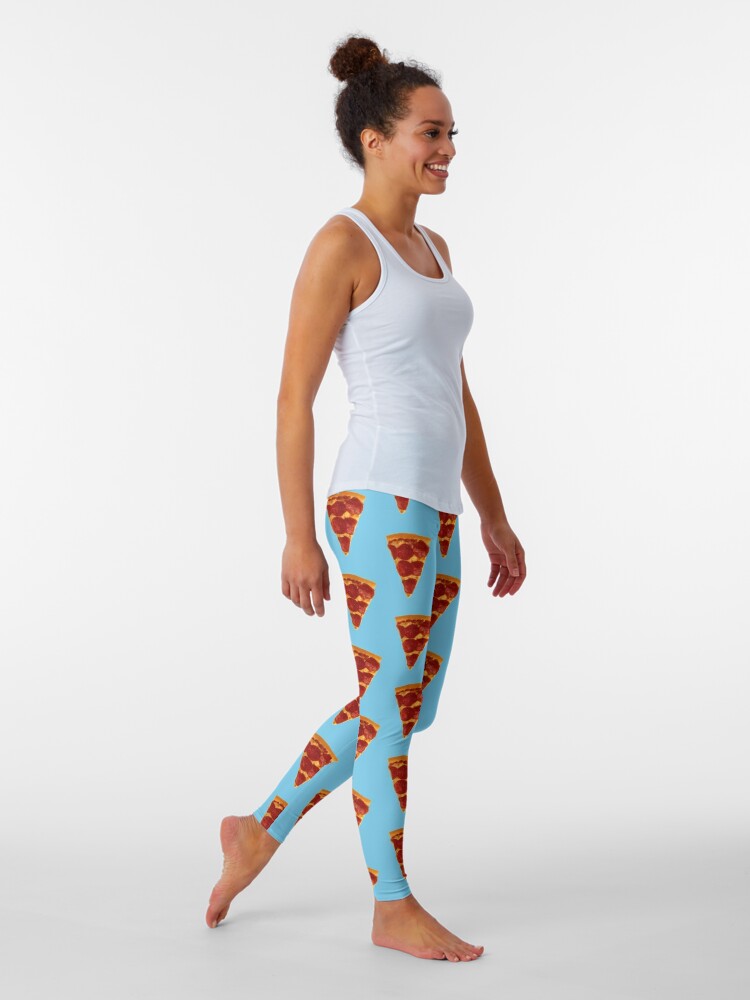 The Absolute Best Pizza Pants You Can Own Leggings for Sale by trashdog