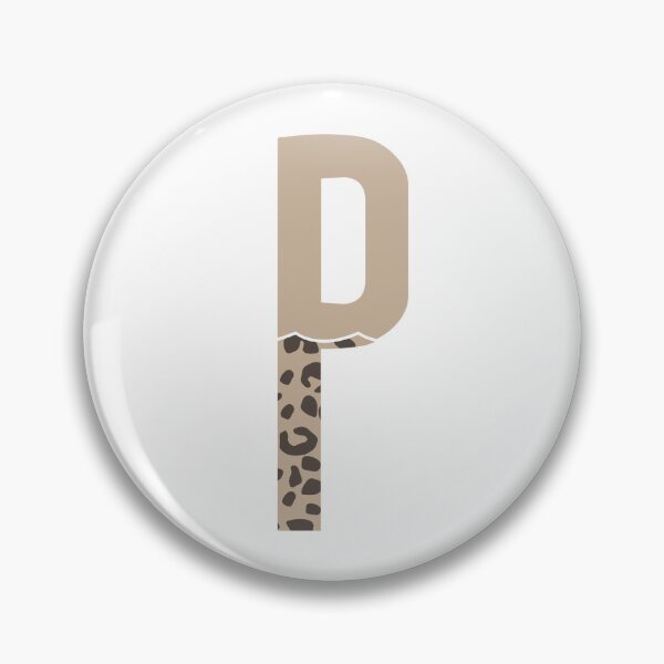 Artikelvorschau, Leopard-Monogramm-Buchstabe P entworfen und verkauft von LillyAshley.