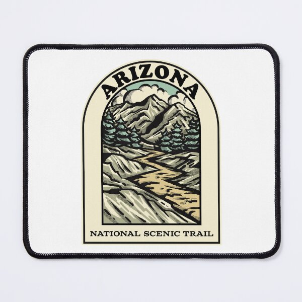 Artikelvorschau, Arizona Trail National Scenic Trail hiking backpacking trail entworfen und verkauft von HalpinDesign.