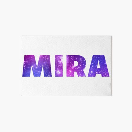 Mira  Name Art Print