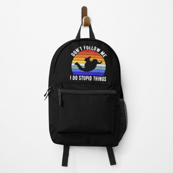 Item preview, Don't Follow Me I Do Stupid Things - Skydiving I designed and sold by Lemon Pepper.