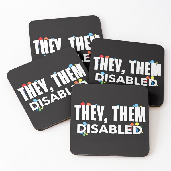 Item preview, They Them Disabled designed and sold by Disabledland.