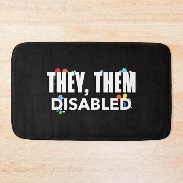 Item preview, They Them Disabled designed and sold by Disabledland.