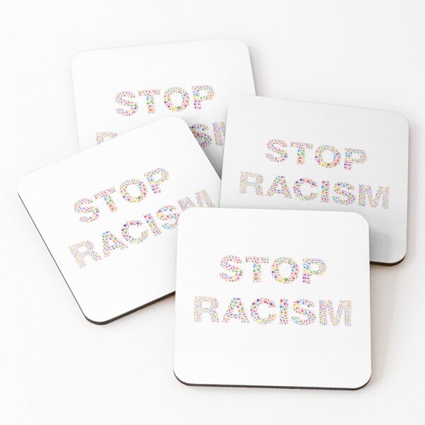 Item preview, Stop racism designed and sold by BAROY.